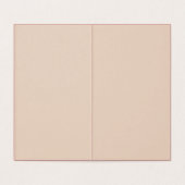 バーガンディーボウ&ヴィンテージオーナメントクリスマスカード (内部フラット)