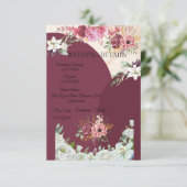 バーガンディー封入カード エンクロージャーカード (スタンド正面)