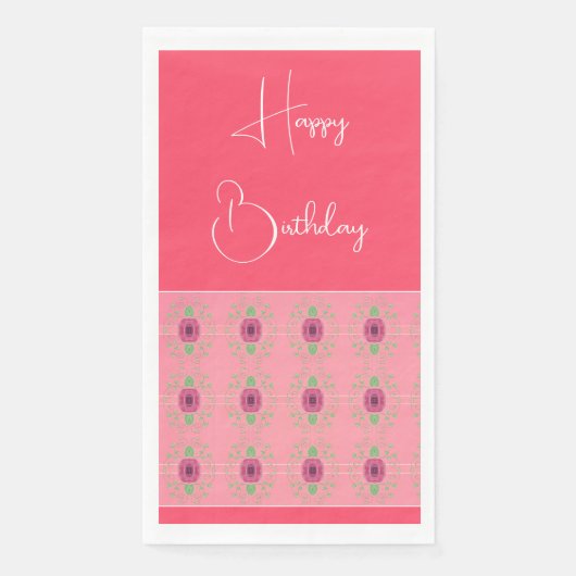 バーガンディ付きローズピンク (正面)