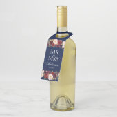 バーガンディ夫人のフローラ・ブルー氏結婚は ボトルネックタグ (アングル)