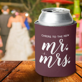 バーガンディ応援が新しいmrにミセス結婚ズ 缶クーラー
