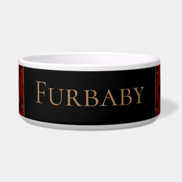 バーガンディ柄 ボウル