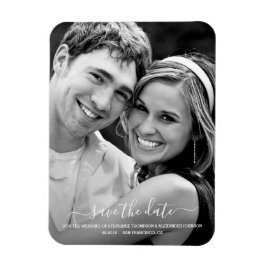 バーガンディ水彩冬の花デートを保存 マグネット