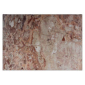 バーガンディ深紅色のStoneyの小石の大理石の終わり カッティングボード (正面)