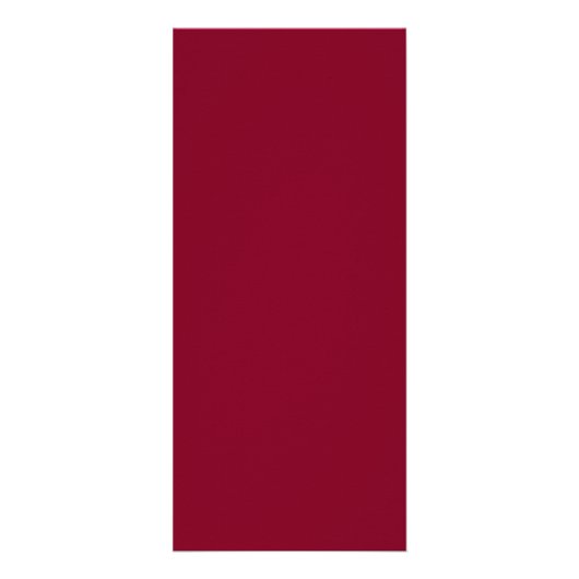 バーガンディ牡丹の花結婚フローラの名刺 ラックカード (裏面)