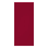 バーガンディ牡丹結婚花のフローラメニューカード ラックカード (裏面)