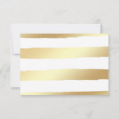 バーガンディ金ゴールド花ジオメトリックサンキューカード サンキューカード (裏面)