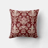 バーガンディ・エレガンス クッション (裏面)