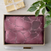 バーガンディ グラム フォイル ジラフ 薄葉紙 (ギフト)