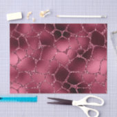 バーガンディ グラム フォイル ジラフ 薄葉紙 (クラフト)