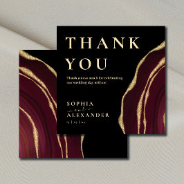 バーガンディ ゴールド マーブル