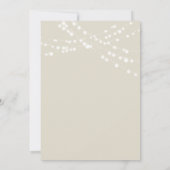 バーガンディ・バーントオレンジの結婚式招待状 招待状 (裏面)