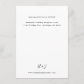 バーガンディ&ピンクフローラ詳細エンクロージャカード8B エンクロージャーカード (裏面)