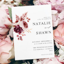 バーガンディ&ピンクフローラ8A結婚ズ