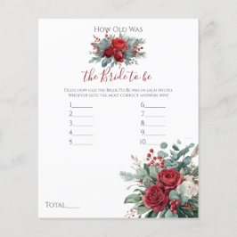 バーガンディ & ブラッシュ ローズ 花嫁は何歳?