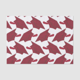 バーガンディ・ホワイト・おめでとう 薄葉紙