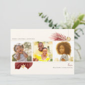 バーガンディ&金ゴールドビーチ熱帯緑3 – 写真 シーズンカード (スタンド正面)