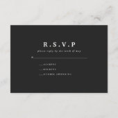 バーガンデ素朴ィ海軍フローラ植物結婚の植物 エンクロージャーカード (裏面)