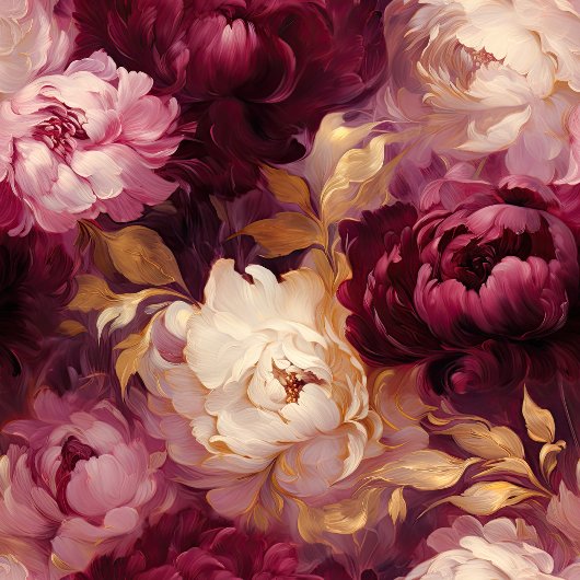 バーガンモダンディ赤面金ゴールド結婚の布のナプキン