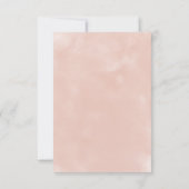 バーガン素朴ディ&赤面ピンクローズ結婚ズ セーブザデート (裏面)