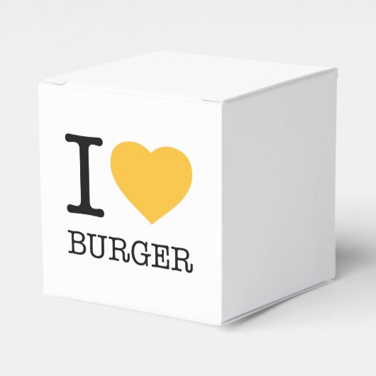 バーガーが大好き フェイバーボックス (正面サイド)