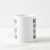 バーガーが答えです コーヒーマグカップ (中央)