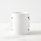 バーガーで私は幸せ コーヒーマグカップ (中央)