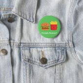 バーガーとフライドポテトの永遠の友情 缶バッジ (インサイチュ)