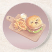 バーガーとフライドポテト コースター (正面)