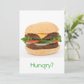 バーガーの食事への招待 招待状 (スタンド正面)