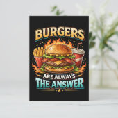 バーガーはいつだって正解 サンキューカード (スタンド正面)