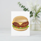バーガーイラストレーション ポストカード (スタンド正面)