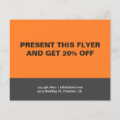 バーガージョイントグランドオープニングフライヤー (裏面)