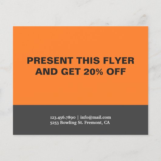 バーガージョイントグランドオープニングフライヤー (裏面)