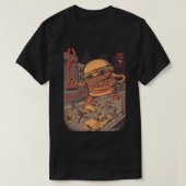 バーガージラ Tシャツ (デザイン正面)