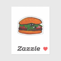バーガーステッカー