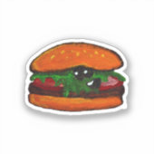 バーガーステッカー シール (正面)