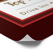 バーガーステーションポスター ポスター (角)