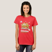 バーガーズマイハッピープレイス Tシャツ (正面フル)