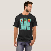 バーガーセット Tシャツ (正面フル)