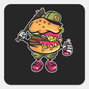 バーガーバスタード スクエアシール