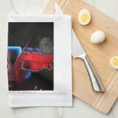 バーガーバーブリストルバージニア キッチンタオル (四つ折り)