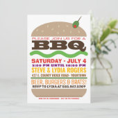 バーガーバーベケ |夏のバーベキュー 招待状 (スタンド正面)