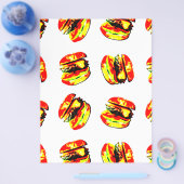 バーガーパターン チラシ (シングル)