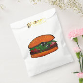 バーガーパーティーのお土産袋 フェイバーバッグ (封をした状態)