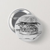 バーガーピン 缶バッジ (正面&裏面)