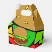 バーガーフライスバーガーBASHバーベキューテーブルの好意 フェイバーボックス (裏面サイド)