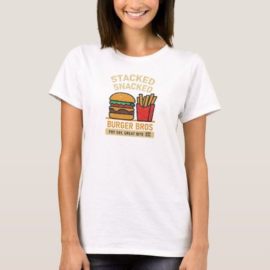 バーガーブロス Tシャツ (正面)