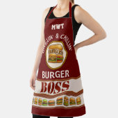 バーガーボスオールオーバープリントエプロン エプロン (インサイチュ)