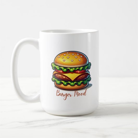 バーガームード コーヒーマグカップ (左)